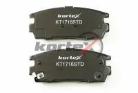 Колодки дисковые Kortex KT1716STD