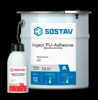 SOSTAV Inject PU-Adhesive 8 кг. Специальный полиуретановый ремонтный состав