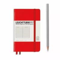 Блокнот Leuchtturm1917, в линейку, 61 лист, А6, синий камень