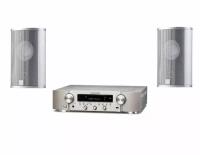 Комплекты с полочной акустикой Marantz NR1200 Gold + Canton CD 220.3 + CD 250.3 silver