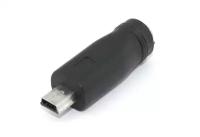Переходник 5.5x2.1mm мама на Mini USB папа 5 Pin