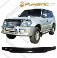 Дефлектор капота для Toyota Land Cruiser Prado 1996-2002 Classic черный