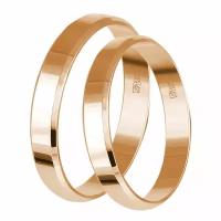 Золотое обручальное кольцо 3 мм TALANT ко 13-00, Золото 585°, размер 19,5