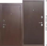 Входная дверь Ferroni Гарда Мини Металл/Металл 860х1900 левая