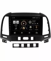 Canbox L-Line 4296-9052 Штатная магнитола для Hyundai Santa Fe (2005-2012) на Android 10 c 6GB, DSP, 4G