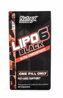 Nutrex Lipo 6 Black Ultra Concentrate International 60 капсул