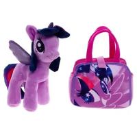 Мягкая игрушка пони в сумочке Искорка Twilight sparkle My Little Pony 25 см