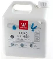 Tikkurila Euro Primer Концентрат 1:3 грунтовка акрилатная, укрепляющая 3 26141