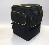 Кофр для снегохода HideRide Polaris Widetrak LX, IQ сумка багажная на снегоход задняя, черный
