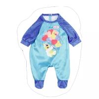 Zapf Creation Baby born Комбинезон (голубой), 43 см 828-250