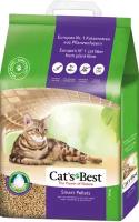 CAT'S BEST SMART PELLETS - Кэтс Бэст наполнитель древесно-комкующийся для длинношерстных кошек (20 л х 4 шт)