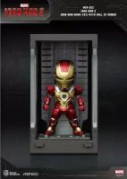 Коллекционная фигурка Beast Kingdom Iron Man 3 - Iron Man Mark XVII with Hall of Armor (Бист Кингдом Железный человек 3 - Железный человек Марк XVII в Зале доспехов)