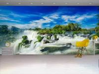 Фотообои Водопад Игуасу в Южной Америке 275x579 (ВхШ), бесшовные, флизелиновые, MasterFresok арт 9-875