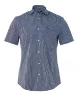 хлопковая рубашка Harmont & Blaine CSH046 синий+белый l