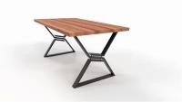 Подстолье/опора из металла для стола в стиле Лофт Модель 39 (2 штуки)