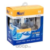 Автолампа H4 12v 60/55w (P43t) Kraft Pro +80% more light (2шт блистер бокс) КТ KRAFT KT700204