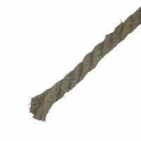 Веревка льняная Сибшнур 14 мм цвет коричневый, 20 м/уп