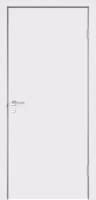 Гладкая дверь финского типа, окрашенная с четвертью, гладкая, белый 2000*700.Комплект (полотно,коробка,наличник)