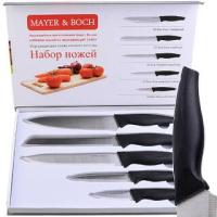 Набор кухонных ножей Mayer & Boch 30740 черный