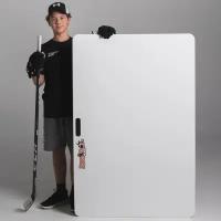 Хоккейный тренажер ROCKETSHOT / Панель для бросков и дриблинга / Размер 150*100 см, толщина 4 мм / Инвентарь хоккейный