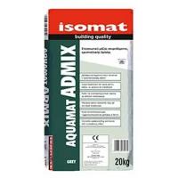 Isomat AQUAMAT ADMIX - гидроизоляционная добавка в бетон проникающего действия (серый, 20кг)