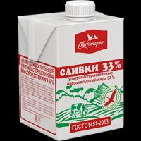 Сливки Светлогорье 33%