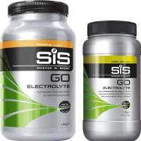 Изотоник SCIENCE IN SPORT (SiS) GO Electrolyte Powder 1x500 г, 1x1600 г, Тропические фрукты, Лимон-лайм