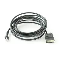 Zebra Кабель CABLE - RS232: DB9 FEMALE CONNECTOR, 15FT. (4.6M) STRAIGHT, TXD ON 2 (REQUIRES 12V POWER SUPPLY), CBA-R21-S15PAR