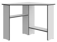 Компьютерный стол Первый Мебельный Орион Белый / Черный