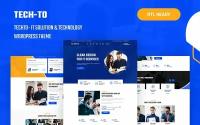 Шаблон Wordpress Techto - IT Solution and Technology Responsive Theme WordPress