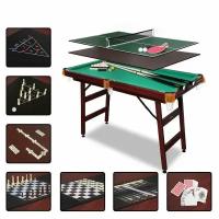 FORTUNA BILLIARD EQUIPMENT Бильярдный стол Fortuna Русская Пирамида 4фт 9 в 1 с комплектом аксессуаров