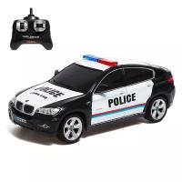 Машины Без бренда Машина радиоуправляемая BMW X6 POLICE, 1:24 цвет микс