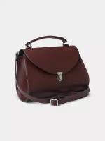 Сумка кожанная Cambridge Satchel Poppy Large (Oxblood)