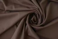 Ткань тонкий пальтовый кашемир цвета какао