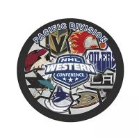 Шайба Rubena хоккейная Pacific division Western Conference NHL