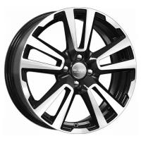 Колесный диск Кик КС874 6.5x17/4x100 D60.1 ET41 алмаз чёрный