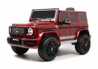 Детский электромобиль Mercedes-Benz G63 4WD (K999KK) вишневый глянец