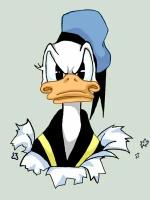 Плакат, постер на бумаге Duck Tales: Donald Duck/Утиные истории: Дональд Дак/комиксы/мультфильмы. Размер 60 х 84 см