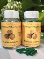 Ежевик Гребенчатый / Hericium Erinaceus by SS Superfood / 216 капсул / Сильный ум и иммунитет, витамины для мозга