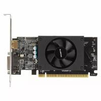 Видеокарта GIGABYTE NVIDIA GeForce GT 710 GV-N710D5-2GL 2ГБ GDDR5, Low Profile, Ret