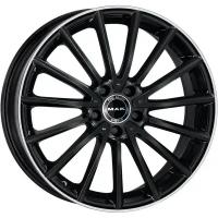 Колесный диск Mak Komet 8x19/5x112 D66.6 ET43 GLOSS BLACK MIRROR RING