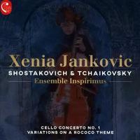 CD Warner Xenia Jankovic / Ensemble Inspirimus – Shostakovich Cello Concerto No 1 in E-flat major op 103 / Tchaikvisky Rococo Variations