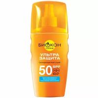 Спрей солнцезащитный водостойкий SPF50 Биокон фл. 160мл