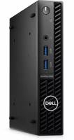 Мини ПК Dell Optiplex 3000 Micro i5-12500T/8GB/256GB SSD/UHD graphics 770/GbitEth/WiFi/BT/Linux/black