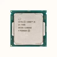 Процессор Intel Core i5-7500 (LGA1151, 4/4 до 3.8 ГГц, DDR4/DDR3L, Intel HD Graphics) OEM