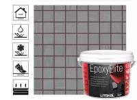Затирка эпоксидная EpoxyElite для укладки и затирки мозаики и керамической плитки 2кг темный шоколад