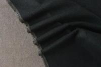 Ткань двухслойная двусторонняя пальтовая шерсть серого и темно-серого цвета