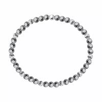 Серебряный браслет Diamant online 94050601 с жемчугом Swarovski, Серебро 925°, 16-20