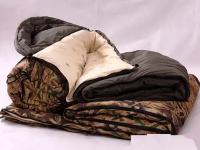 Спальный мешок ПВШ-Л 110х200 (плащевая, верблюжья шерсть) облегченный