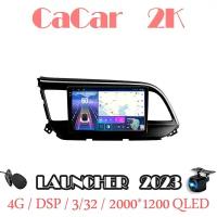 Магнитола CaCar 2К Hyundai Elantra 6 (4/32/Qled/DSP/4G)